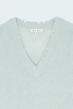 MOHAIR KNITTED - Pull | Bleu