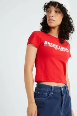 MOLLY - T-shirt | Rouge