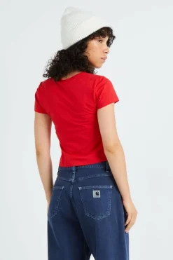 MOLLY - T-shirt | Rouge