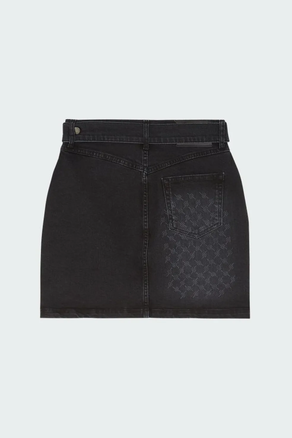 MONGRAM WRAP DENIM - Jupe | Noir
