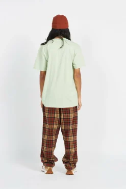 Mono Lined Oval Dot Beanie - Bonnet | Marron