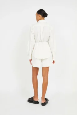 MONOGRAM BUTTON UP - Chemise | Beige