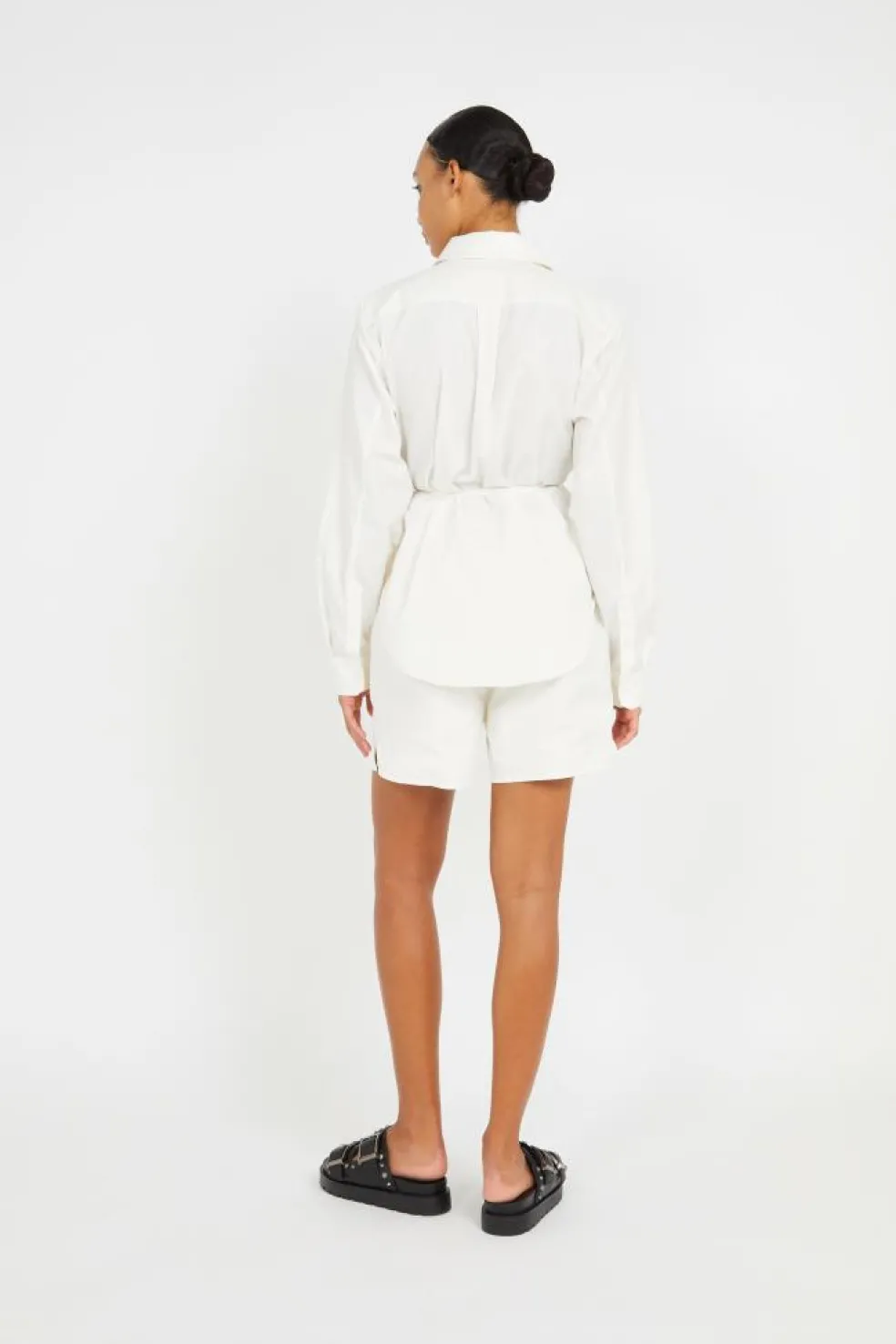 MONOGRAM BUTTON UP - Chemise | Beige