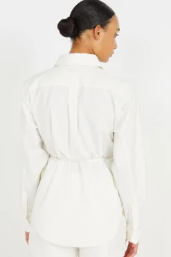 MONOGRAM BUTTON UP - Chemise | Beige