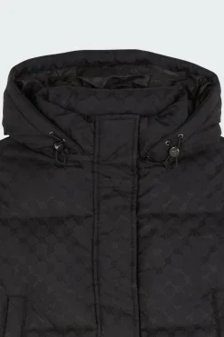 monogram cropped puffer jacket - Doudoune | Noir