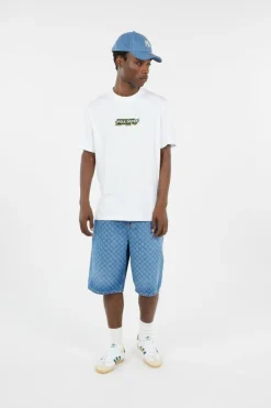 MONOGRAM DENIM - Short | Bleu