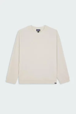 M's Micro D Crewneck - Sweatshirt | Beige