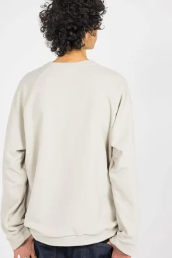 M's Micro D Crewneck - Sweatshirt | Beige