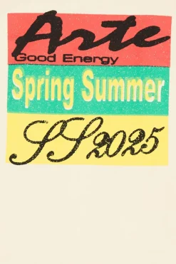 Multicolor Print T-shirt - T-shirt | Beige