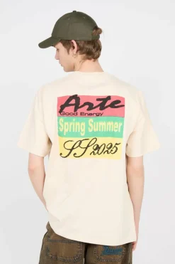 Multicolor Print T-shirt - T-shirt | Beige