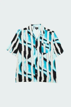 Multidimen stripes - Chemise | Bleu