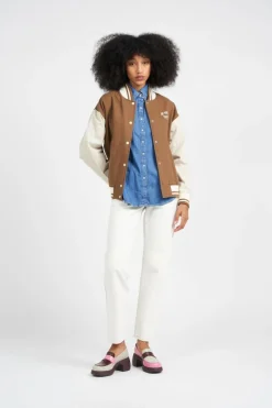 MUSIC LOVERS CLUB BOMBE MSCA DKORG - Veste | Marron