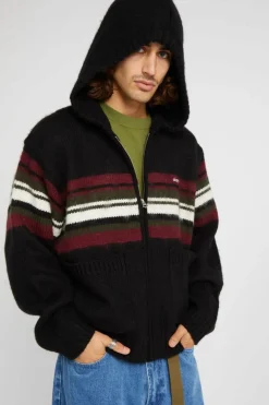 MYERS ZIP UP - Cardigan | Noir