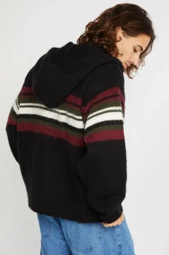 MYERS ZIP UP - Cardigan | Noir