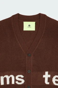 NAME CARDIGAN - Gilet | Marron