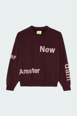 NAME CREW - Sweatshirt | Rouge