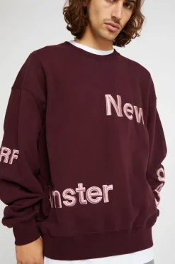 NAME CREW - Sweatshirt | Rouge