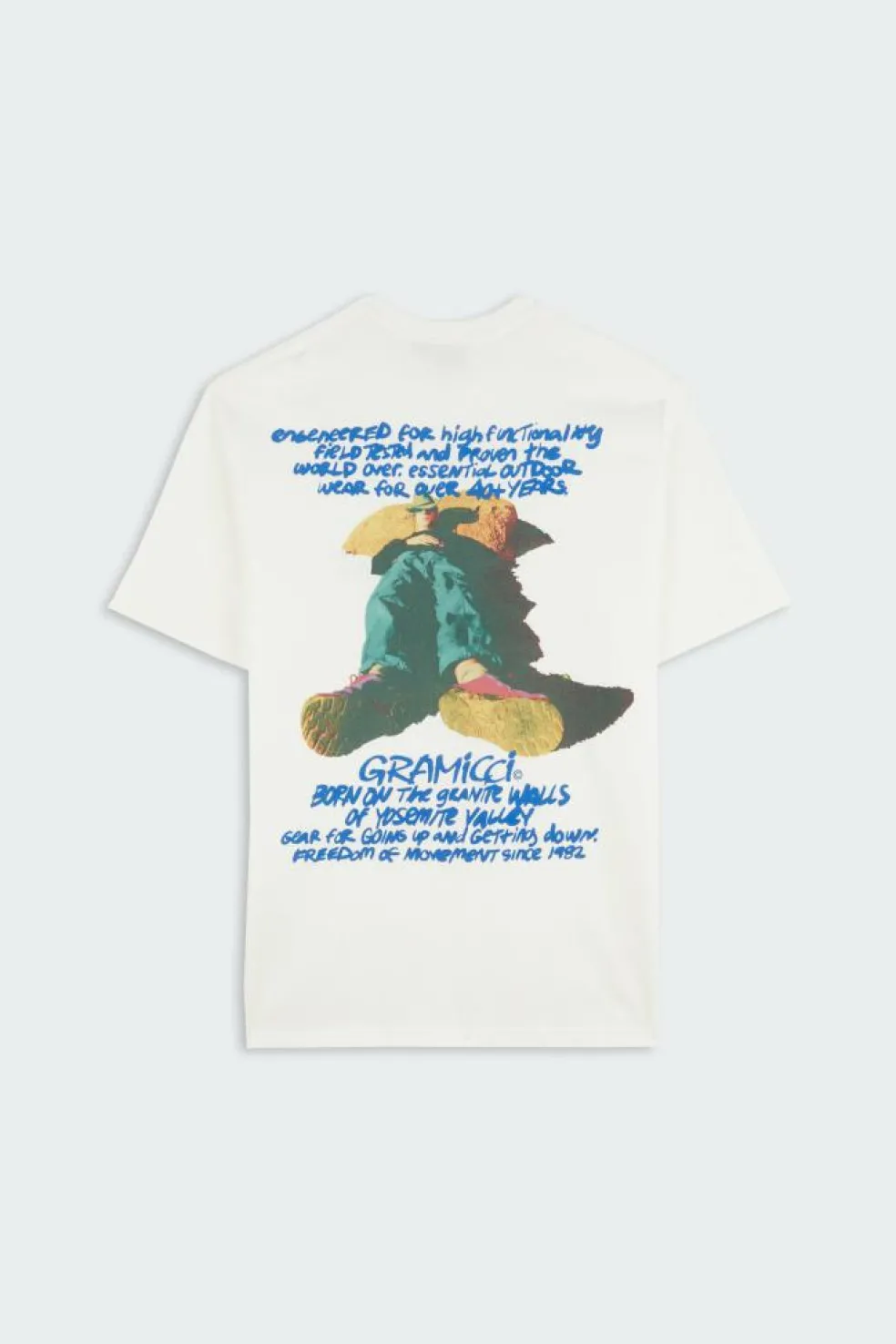 NAPPING CLIMBER TEE - T-shirt | Blanc