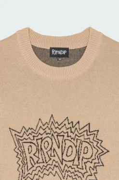 Natural Shock Knit Sweater Vest - Pull | Beige