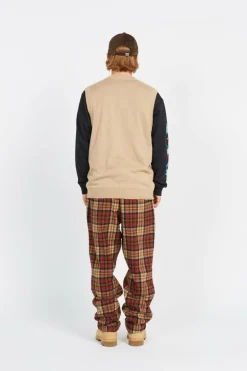 Natural Shock Knit Sweater Vest - Pull | Beige