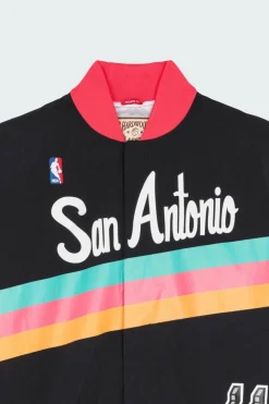 NBA AUTHENTIC WARM UP SPURS 94-95 - Veste | Noir