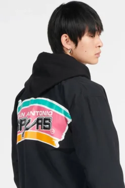 NBA AUTHENTIC WARM UP SPURS 94-95 - Veste | Noir