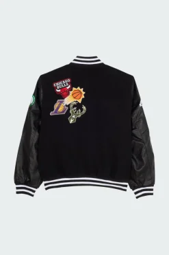 NBA BADGE VARSITY - Bomber | Noir