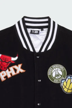NBA BADGE VARSITY - Bomber | Noir