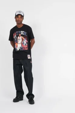 NBA LEGEND TEE USA PATRICK EWING - T-shirt | Noir