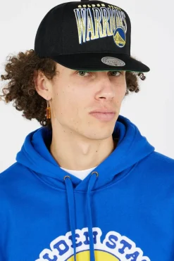 NBA LINE WORK SNAPBACK WARRIORS - Casquette | Noir