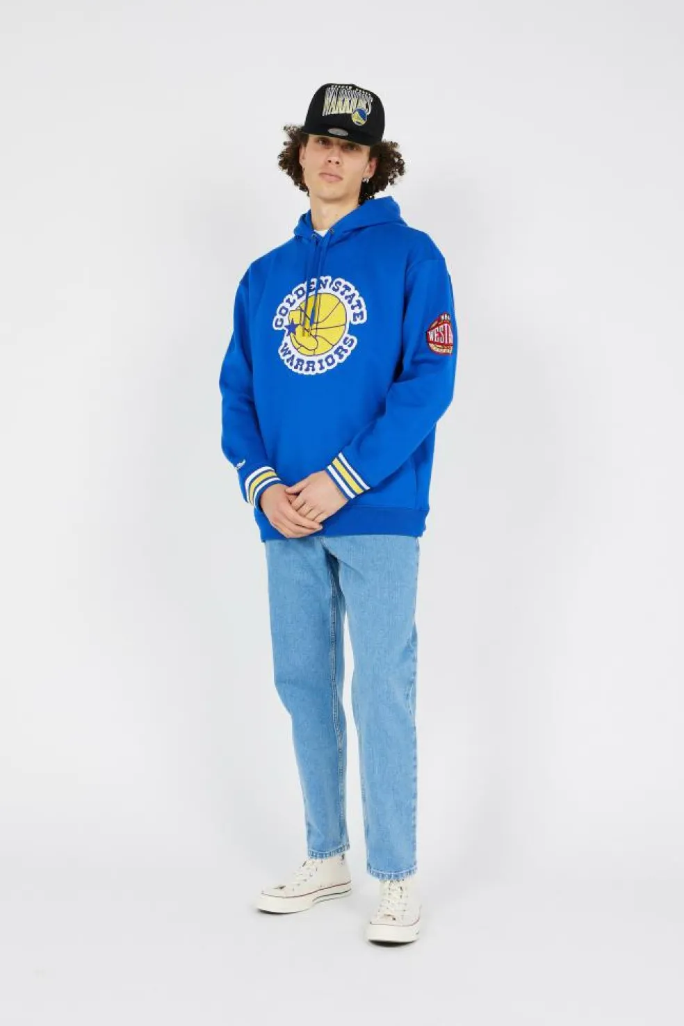 NBA LINE WORK SNAPBACK WARRIORS - Casquette | Noir