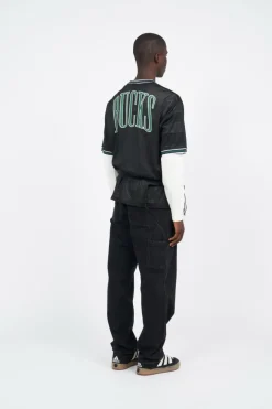 NBA OS MESH TEE - T-shirt | Noir