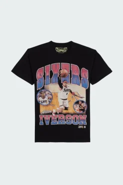 NBA PLAYER PHOTO TEE 76ERS - T-shirt | Noir