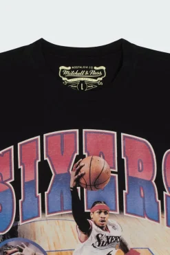 NBA PLAYER PHOTO TEE 76ERS - T-shirt | Noir