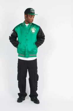 NBA PRIMETIME HEAVYWEIGHT SATIN - Veste | Vert
