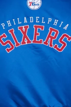 NBA PRIMETIME VINTAGE LOGO 76ERS - Bomber | Bleu