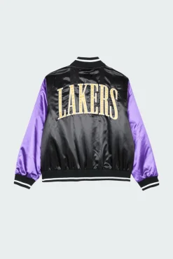 NBA SATIN BOMBER - Bomber | Noir