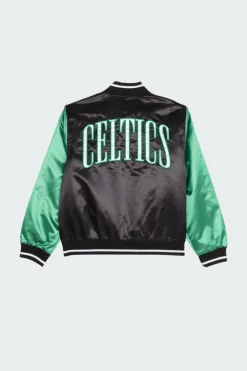NBA SATIN BOMBER - Bomber | Noir
