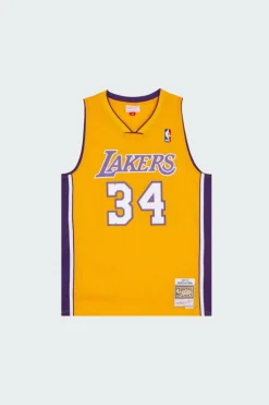 NBA SWINGMAN HOME JERSEY LAKERS 1999 SHAQUILLE O'NEAL - Jersey | Jaune