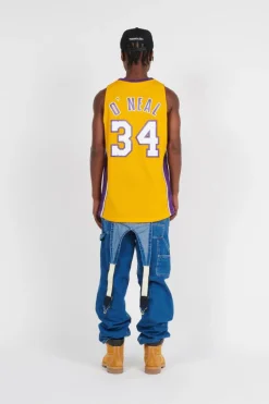 NBA SWINGMAN HOME JERSEY LAKERS 1999 SHAQUILLE O'NEAL - Jersey | Jaune
