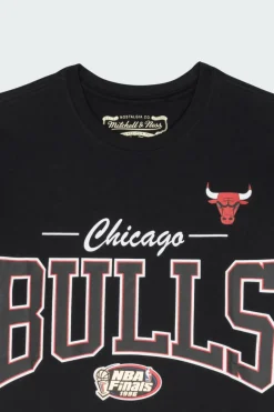 NBA THERE & BACK BULLS - T-shirt | Noir