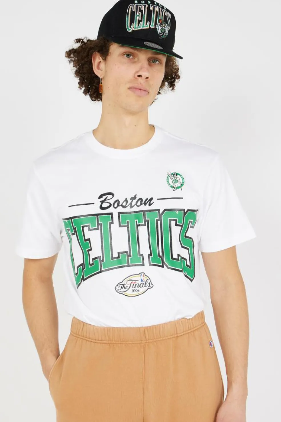 NBA THERE & BACK CELTICS - T-shirt | Blanc