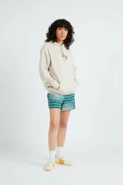 NE FLORAL GRAPHIC - Hoodie | Beige