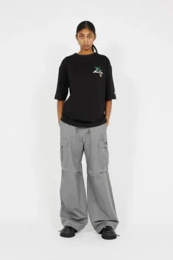 NE FLORAL GRAPHIC - T-shirt | Noir