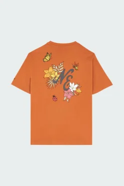 NE FLORAL GRAPHIC - T-shirt | Marron