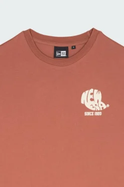 NE GRAPHIC BP OS - T-shirt | Marron