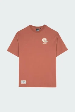 NE GRAPHIC BP OS - T-shirt | Marron
