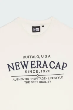 NE GRAPHIC CF OS - T-shirt | Beige