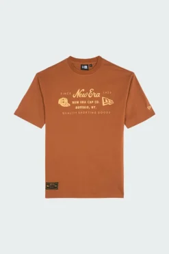 NE HERITAGE PATC - T-shirt | Marron