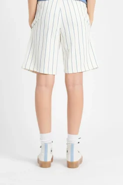 NE PINSTRIPE SHOR - Short | Beige